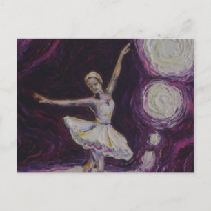 Ballerina Postcard
