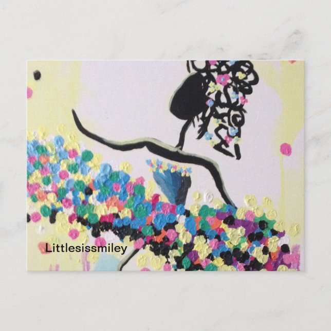 Ballerina Postcard (Front)