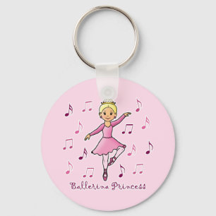 Ballerina Princess Key Ring