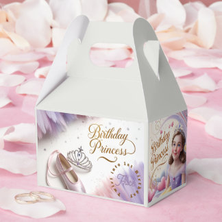 Ballerina Princess Party - Twirl into Magic! Favour Box