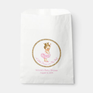 Ballerina Princess Pearls Tutu Baby Shower Favour Bag