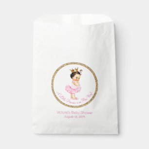 Ballerina Princess Pearls Tutu Girl Baby Shower Favour Bag