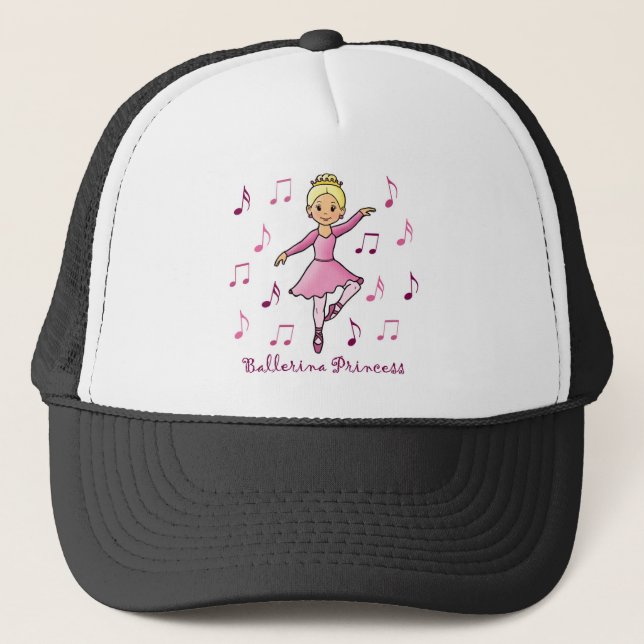 Ballerina Princess Trucker Hat (Front)