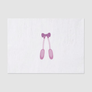 ballerina shoes tissue paper