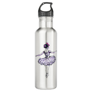 Ballerina Silhouette 710 Ml Water Bottle