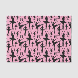 Ballerina Silhouette Tissue Paper