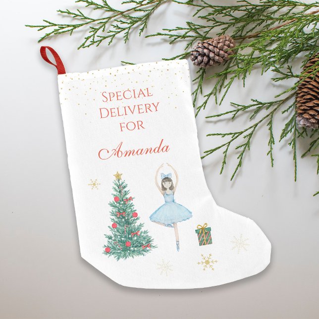 Ballerina Small Christmas Stocking (Creator Uploaded)