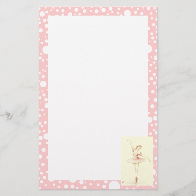 Ballerina Stationery (Front)