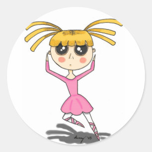 Ballerina Stickers - Set of 20