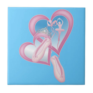 Ballerina Sweetheart Ceramic Tile
