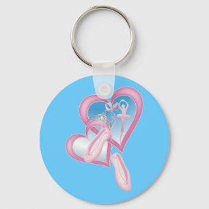 Ballerina Sweetheart Key Ring