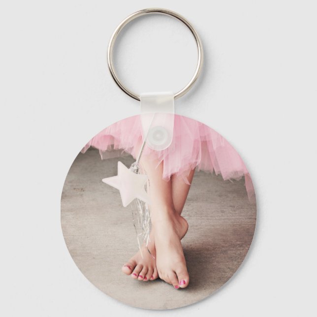 Ballerina Toes Key Ring (Front)