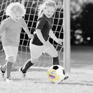 Ballerina unicorn pink dress soccer ball