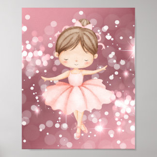Ballerina Wall Art Poster