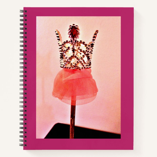 Ballerina Wand Notebook (Front)