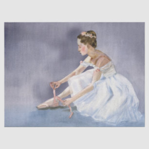 Ballerina Watercolor Decoupage Tissue Paper