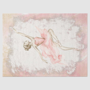 Ballerina Watercolor Decoupage Tissue Paper