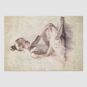 Ballerina Watercolor Tissue Paper