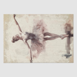 Ballerina Watercolor Tissue Paper