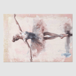 Ballerina Watercolor Tissue Paper