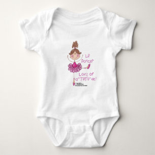 Ballerina with ATUTUde Baby Bodysuit