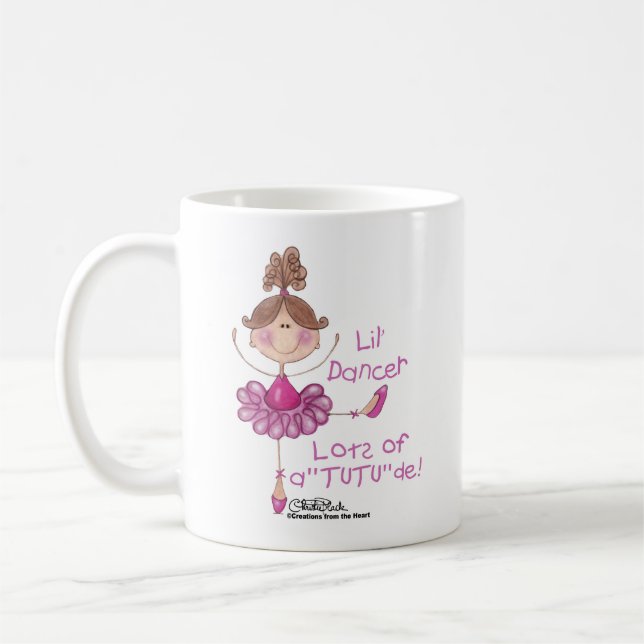 Ballerina with ATUTUde Coffee Mug (Left)