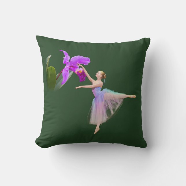 Ballerina with Orchid Cushion (Front)
