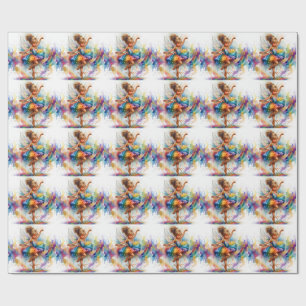 Ballerina Wrapping Paper