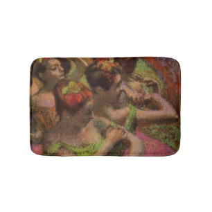 Ballerinas Adjusting Their Dresses (Edgar Degas) Bath Mat