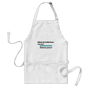 Ballerinas Ballet Dance Joke Batterie Standard Apron