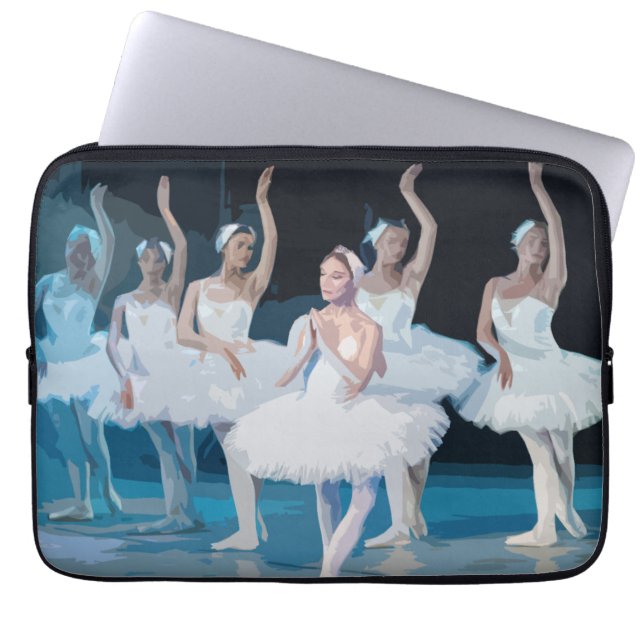 Ballerinas Ballet Dancer Dance Recital Dancers     Laptop Sleeve (Front)