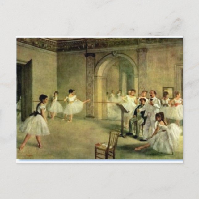 Ballerinas by Edgar Degas Postcard (Front)