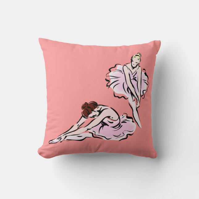 Ballerinas Cushion (Front)
