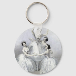 ballerinas key ring