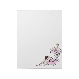 Ballerinas Notepad