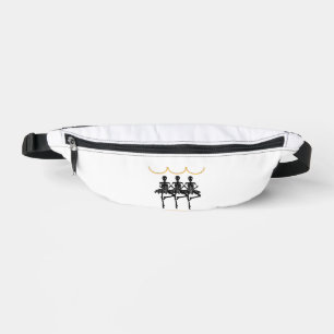 Ballerinas on Halloween Bum Bags