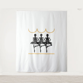 Ballerinas on Halloween Tapestry