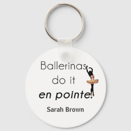 Ballerinas so it! key ring