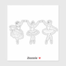 Ballerinas Sticker