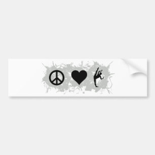 Ballet 3 bumper sticker