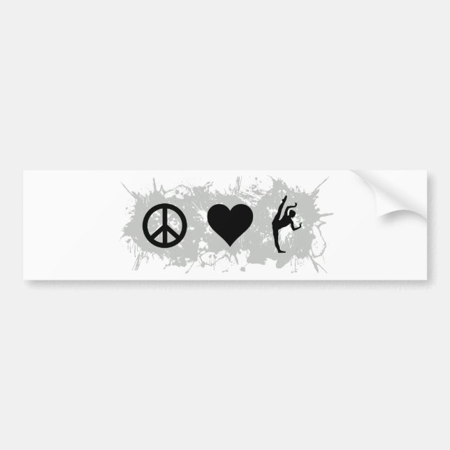 Ballet 3 bumper sticker (Front)