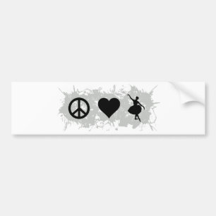 Ballet 6 bumper sticker