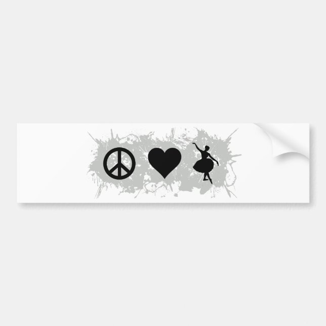 Ballet 6 bumper sticker (Front)