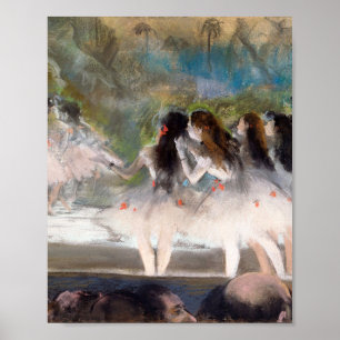 Ballet at the Paris Opera by Edgar Degas Poster