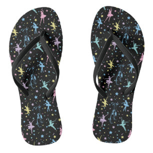 Ballet - Ballerina Dancer Shoes Flip Flops