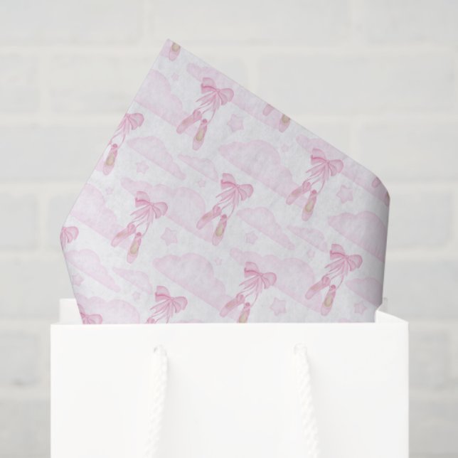 Ballet Ballerina Decoupage Tissue Paper (Gift Bag)