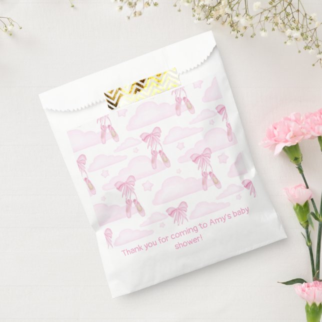 Ballet Ballerina Favour Bag (Sealed)
