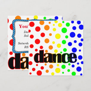 Ballet Birthday/Dance Party Invitation