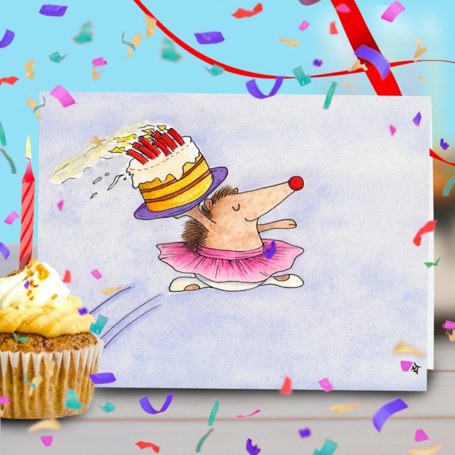 Ballet Birthday greeting card by Nicole Janes (Creator Uploaded)