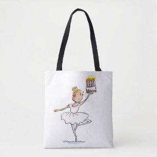 Ballet Birthday Tote Bag